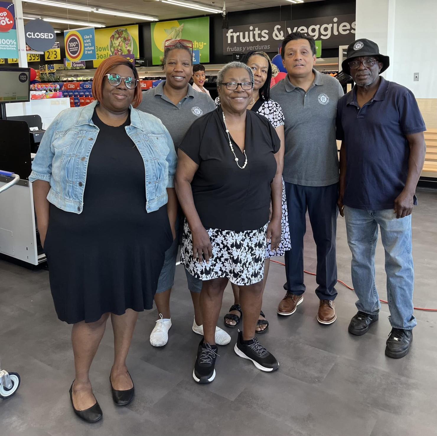 Garfield Park Community Council in Save A Lot after grand opening