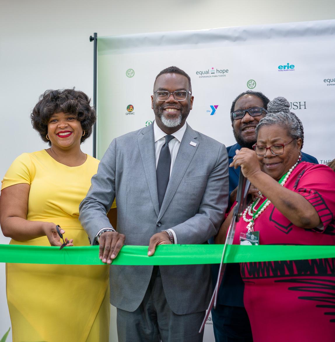 Sankofa Village Ribbon cutting