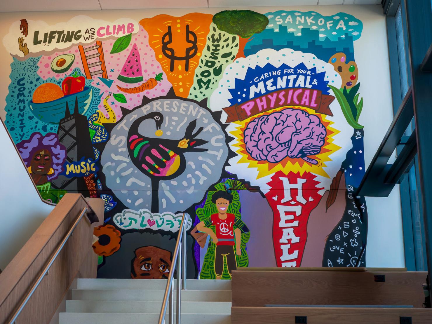 Sankofa Village Wellness Mural