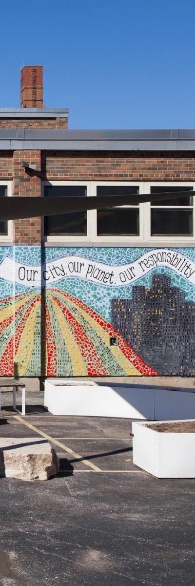 Outdoor mural