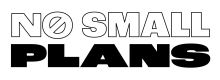 No Small Plans logo 